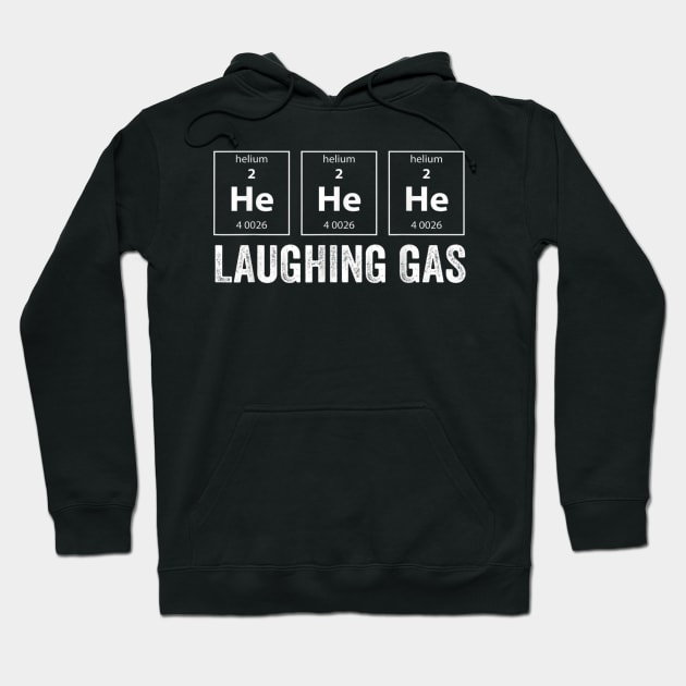 Funny Science Laughing Gas Helium T-Shirt Hoodie by thurnzmwidlakpe